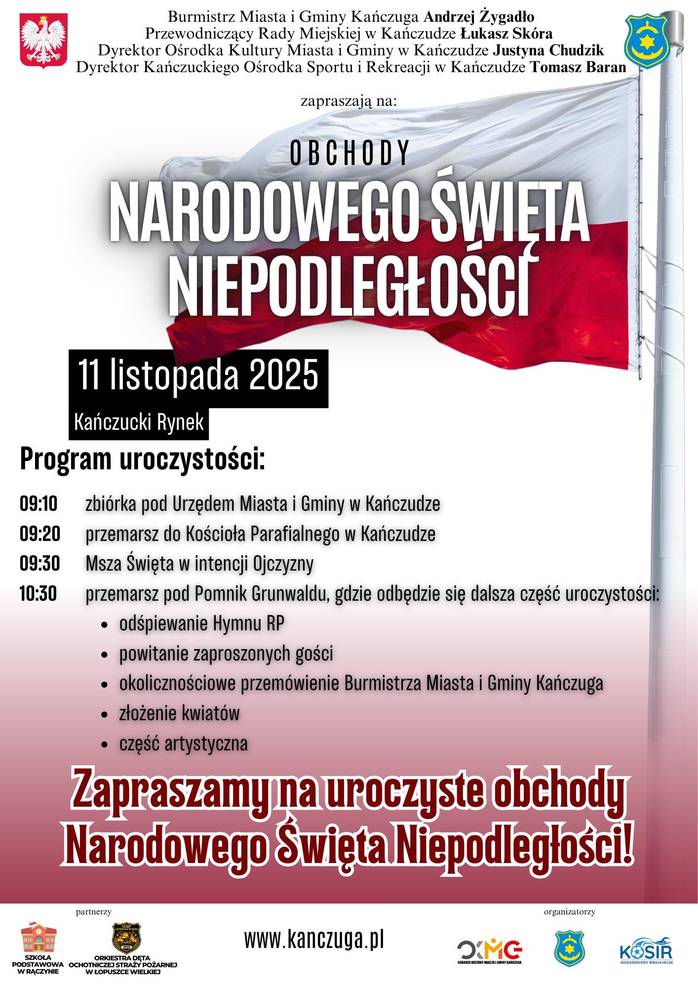 Ikona logo Narodowe Święto Niepodległości - 11 Listopada 2025 r.